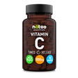Integratore Vitamina C a rilascio graduale Nätoo 1000mg – barattolo da 90 compresse, vista frontale