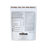 Whey Gainer Natoo gusto Chocolate Creme valori nutrizionali mass gainer proteine whey confezione retro