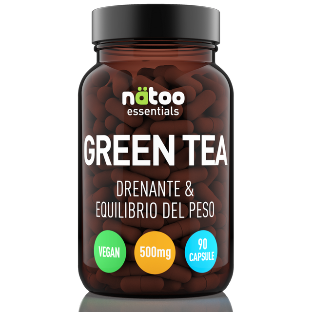 Barattolo di green tea da 90 capsule