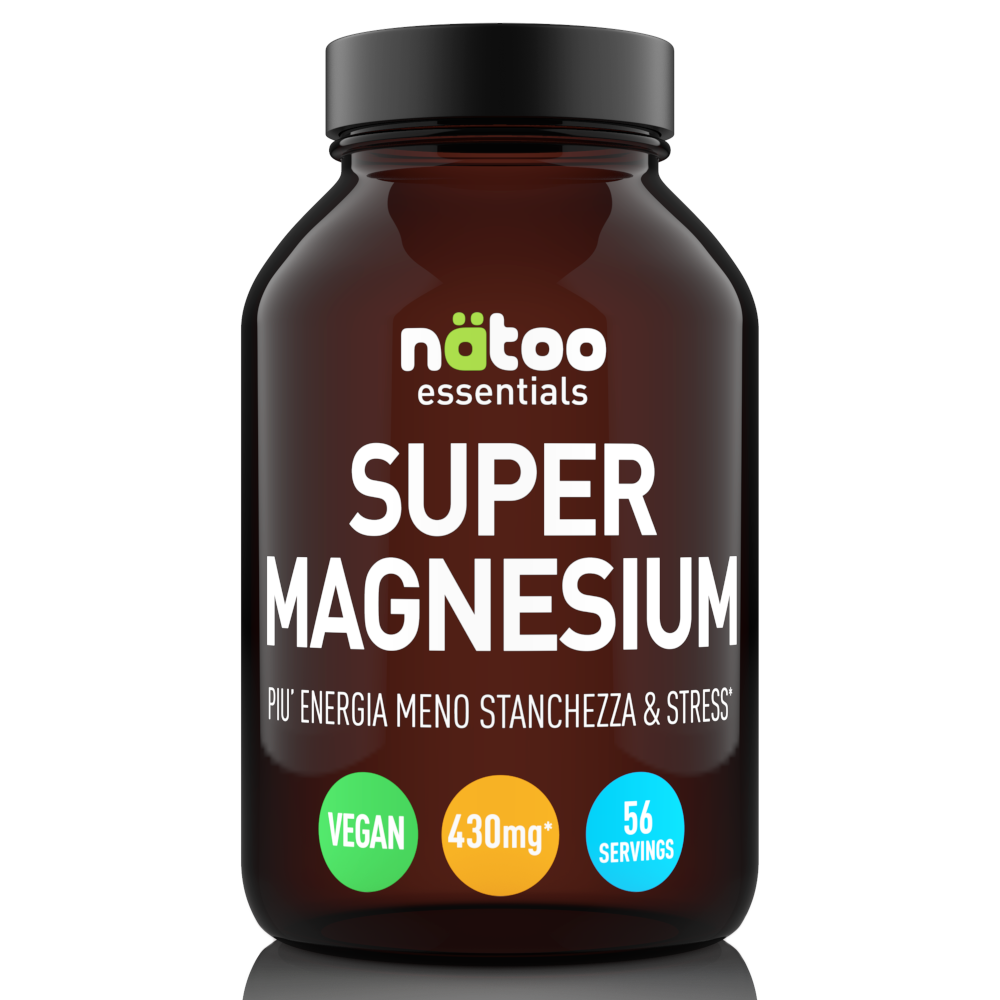 Barattolo di super magnesium (magnesio carbonato) in polvere da 250g