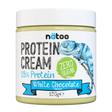 Vasetto Nätoo Protein Cream White Chocolate – crema spalmabile proteica al gusto cioccolato bianco, 28% proteine zero zuccheri senza olio di palma, 250g